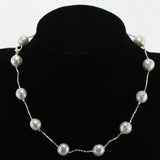 Baroque AA+ Pearl Necklace Pendant - Natural Pearl Chain