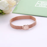 925 Silver Charm Pan for Reflexions Mesh Bracelet