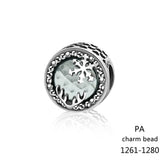 925 Sterling Silver Enamel Bead for DIY Bracelet Gift