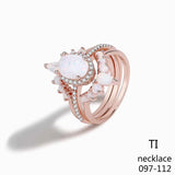 Sterling Silver Women Necklace Jewelry 097-112