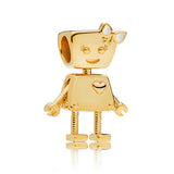 925 Sterling Silver Shine Bella Bot Charm 797551EN12