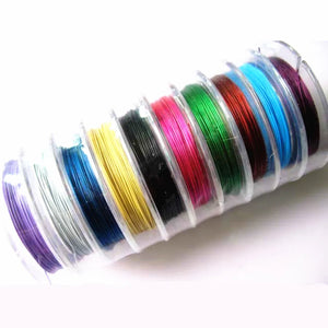 100m Steel Wire Nylon Coated Tiger Tail Beading Wire