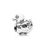 S925 Sterling Silver 11 Cab Taxi Cow Wish Bunny Charm Bead