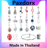 S925 Sterling Silver Ocean Summer Pendant Charm for DIY Bracelet