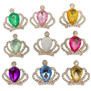 10Pcs Crown Diamond DIY Jewelry Accessories For Wedding Decoration