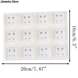 12Pairs Surgical Steel Earrings Set Piercing Tool Kit