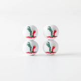 20Pcs Halloween Wooden Beads DIY Party Bead Decoration Children's Toys
