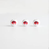 20Pcs Halloween Wooden Beads DIY Party Bead Decoration Children's Toys
