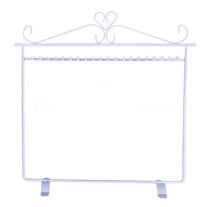 20 Hooks Jewelry Stand Rack Display Storage Hanging Holder Earring Necklaces Org