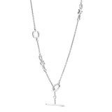 925 Silver Locket Crown Beads Necklace DIY Women Jewelry