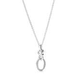 925 Silver Locket Crown Beads Necklace DIY Women Jewelry