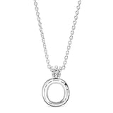 925 Silver Locket Crown Beads Necklace DIY Women Jewelry