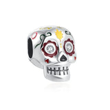 Skull Friendship Dangle Charm Bead for DIY Jewelry