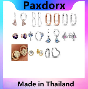 S925 Sterling Silver Ear Studs Collection Earrings for Women