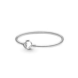 Sterling Silver Spring Animal Moments Bangle Bracelet