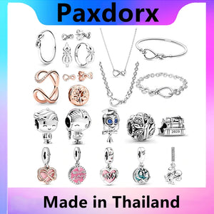 S925 Sterling Silver Spring Mother's Collection Preview Pendant Charm