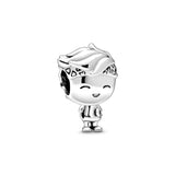 S925 Sterling Silver Spring Mother's Collection Preview Pendant Charm