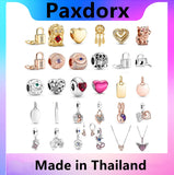 S925 Sterling Silver Valentine?s & Chinese Year Pendant Charm DIY Bracelet Gift