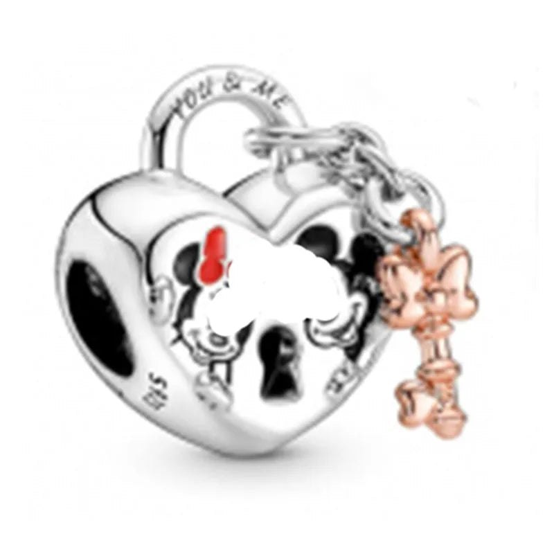 925 Silver Valentine's & Chinese Year Pendant Charm DIY Bracelet