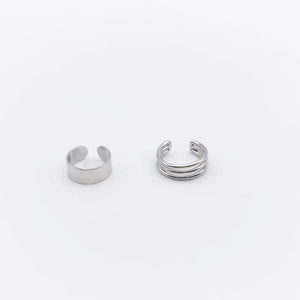 Ear Cuff Earrings Women Copper Alloy S925 Silver Plated Clip Cartilage Jewelry