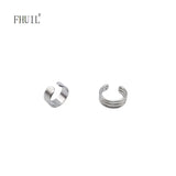 Ear Cuff Earrings Women Copper Alloy S925 Silver Plated Clip Cartilage Jewelry