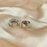 Ear Cuff Earrings Women Copper Alloy S925 Silver Plated Clip Cartilage Jewelry