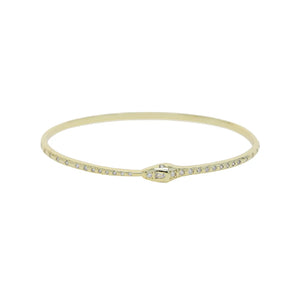 CZ Snake Cuff Bracelet for Wedding Jewelry