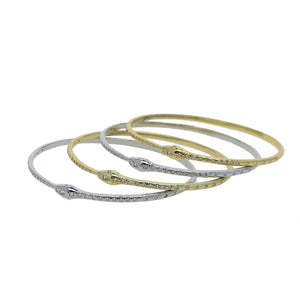 CZ Snake Cuff Bracelet for Wedding Jewelry