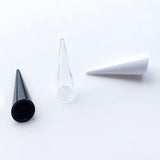 20pcs Plastic Finger Cone Fingertip Ring Stand Display Showcase Holder