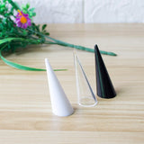 20pcs Plastic Finger Cone Fingertip Ring Stand Display Showcase Holder