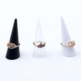 20pcs Plastic Finger Cone Fingertip Ring Stand Display Showcase Holder