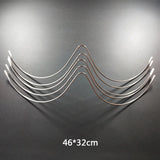2PCS W-Shaped Underwear Steel Bracket Swimwear Steel Brackets