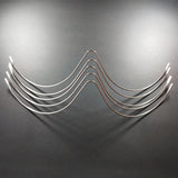 2PCS W-Shaped Underwear Steel Bracket Swimwear Steel Brackets