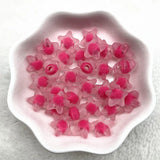 Matte Acrylic 12mm Star Spacer Beads for Jewelry Making DIY
