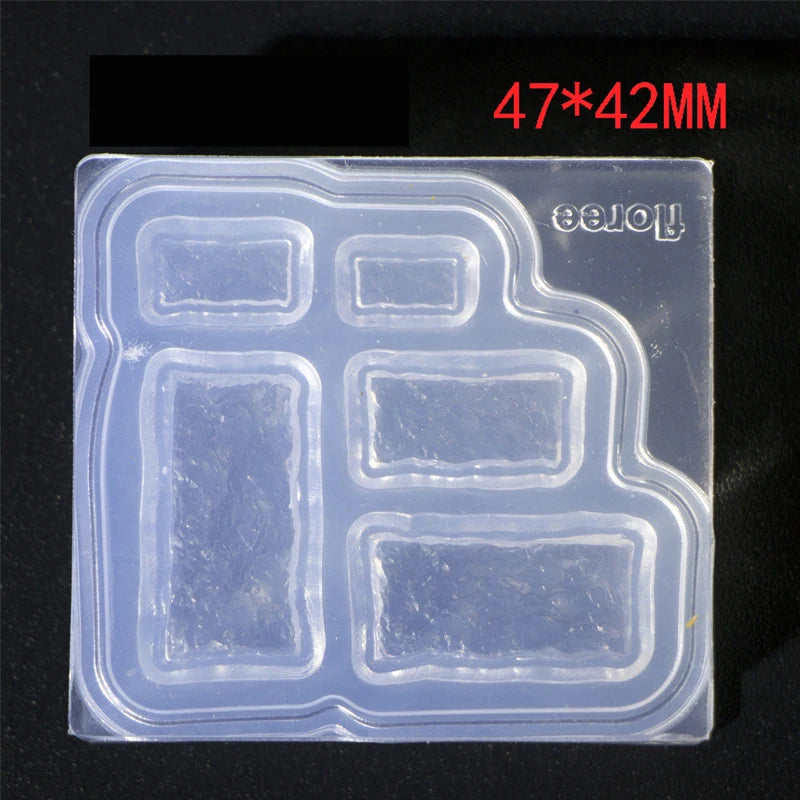 3D Mini Toast UV Resin Silicone Mold for Food Play