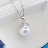 Sterling Silver Christmas Party Pearl Pendant Setting