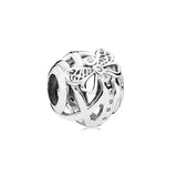 925 Silver Durian Pendant Ice Cream Cactus Love Sister Bead Charm DIY
