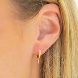 925 Sterling Silver Square Drop Earrings