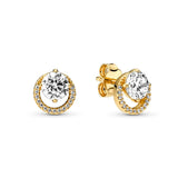 925 Silver Pan Mother?s Family Always Encircled Hoop Earrings