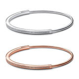 925 Silver pan Signature Bracelet for Women DIY Jewelry