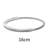 925 Silver pan Signature Bracelet for Women DIY Jewelry