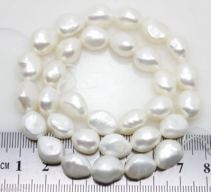 9mm-11mm Freshwater Baroque Pearl Loose Beads