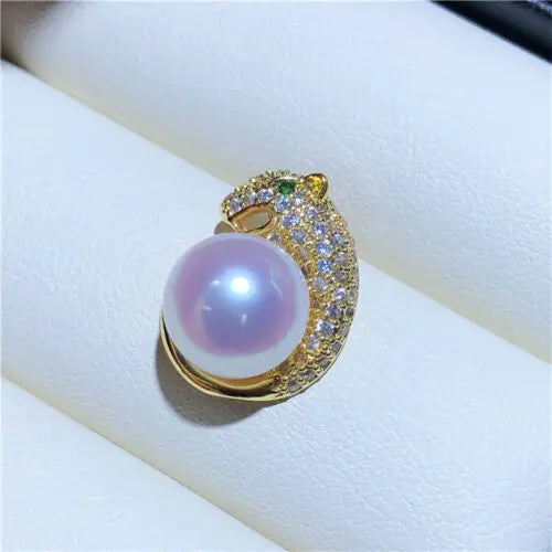South Sea Stud Pearl Pendant - 10-11mm