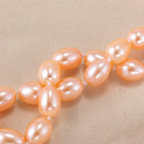 AAAA 7-8mm Freshwater Pearl Necklace, 925 Silver Pink Purple Jewelry