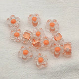 12mm 900pcs Clear Flower Bead In Beads For Necklace DIY