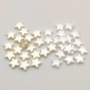 1000pcs Pearls Star Beads For Necklace Earrings DIY Parts Jewelry