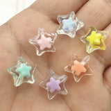 Clear Star Beads in Beads For Necklace/Earrings DIY Parts