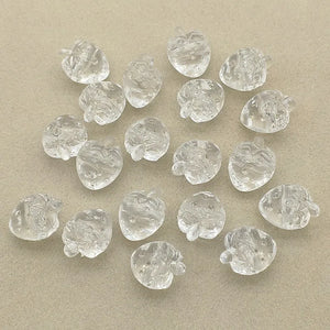 400pcs Acrylic Strawberry Beads For Necklace DIY