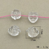 400pcs Acrylic Strawberry Beads For Necklace DIY