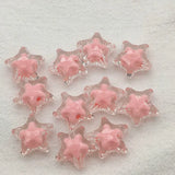 ARRIVAL! 19x20mm 250pcs Clear Star Beads Jewelry Findings DIY Accessories